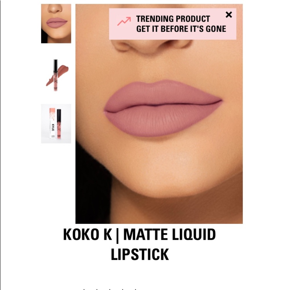 Kylie matte liquid lipstick - KOKO K